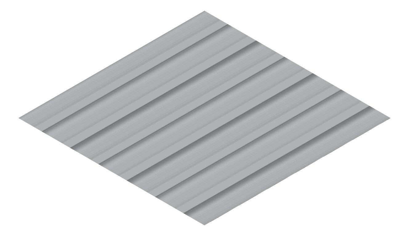 3D Presentation Image of Metal SheetCladding Lysaght Zenith Longline305 Astro