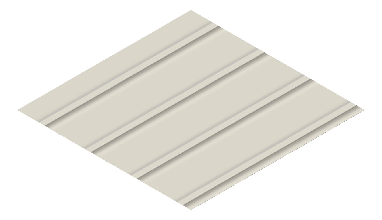 3D Presentation Image of Metal SheetCladding Lysaght Zenith Snapseam265 Dune