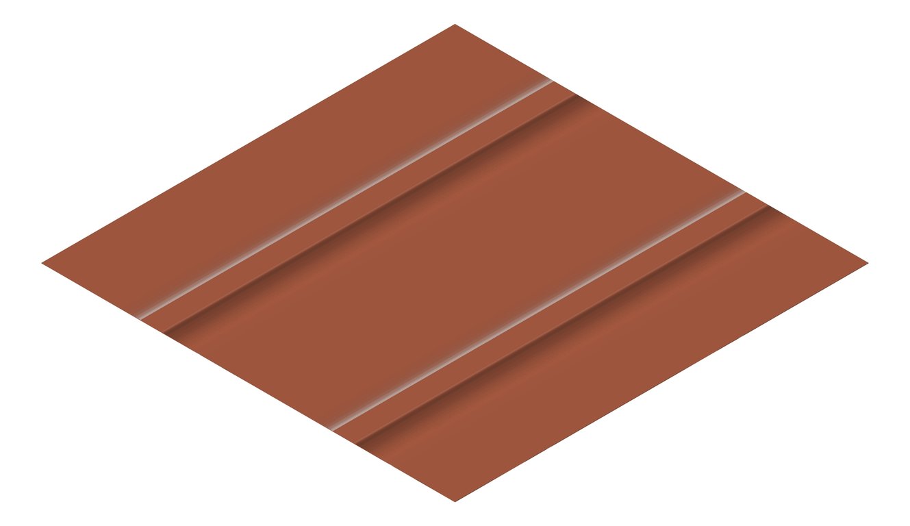 3D Presentation Image of Metal SheetCladding Lysaght Zenith Snapseam465 Aries