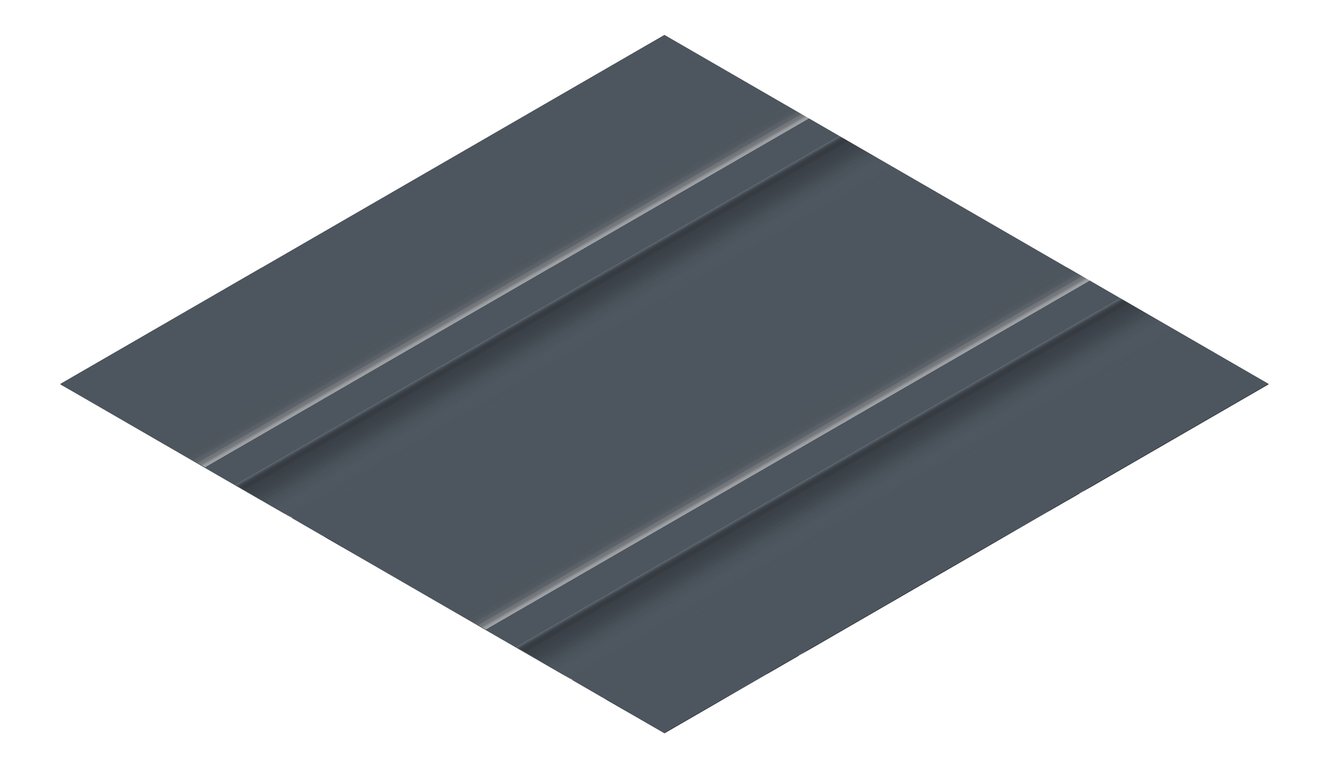 3D Presentation Image of Metal SheetCladding Lysaght Zenith Snapseam465 Celestian
