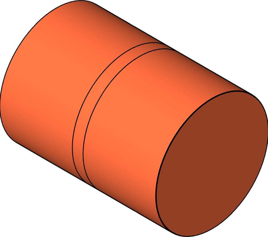 Image of CapillaryFitting Connector MMKembla Copper