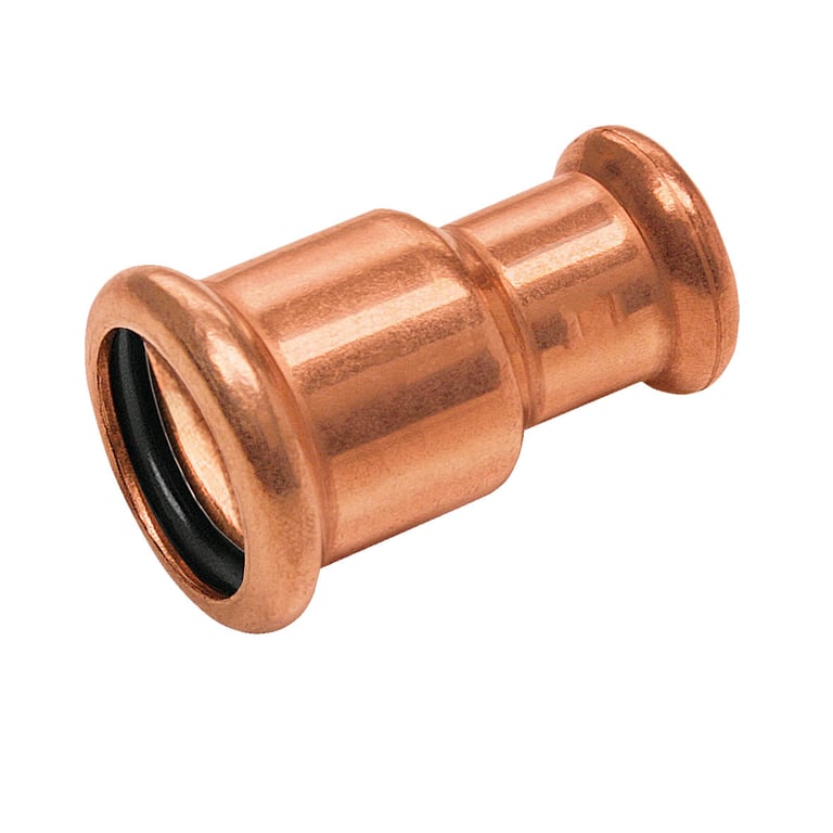 KemPress_Cu_Reducer_F+F Image of KemPress ReducerConnector MMKembla Copper