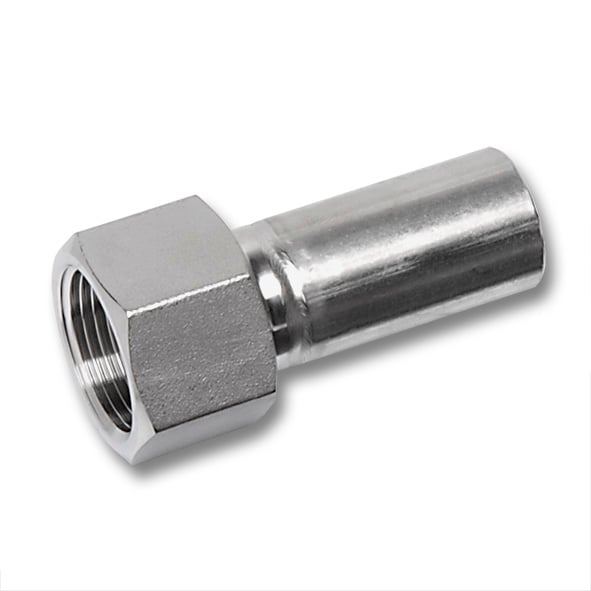 KemPress_SS_Female_PlugIn_Adaptor Image of KemPress Adaptor MMKembla Stainless BSPP-RPThread TubeEnd