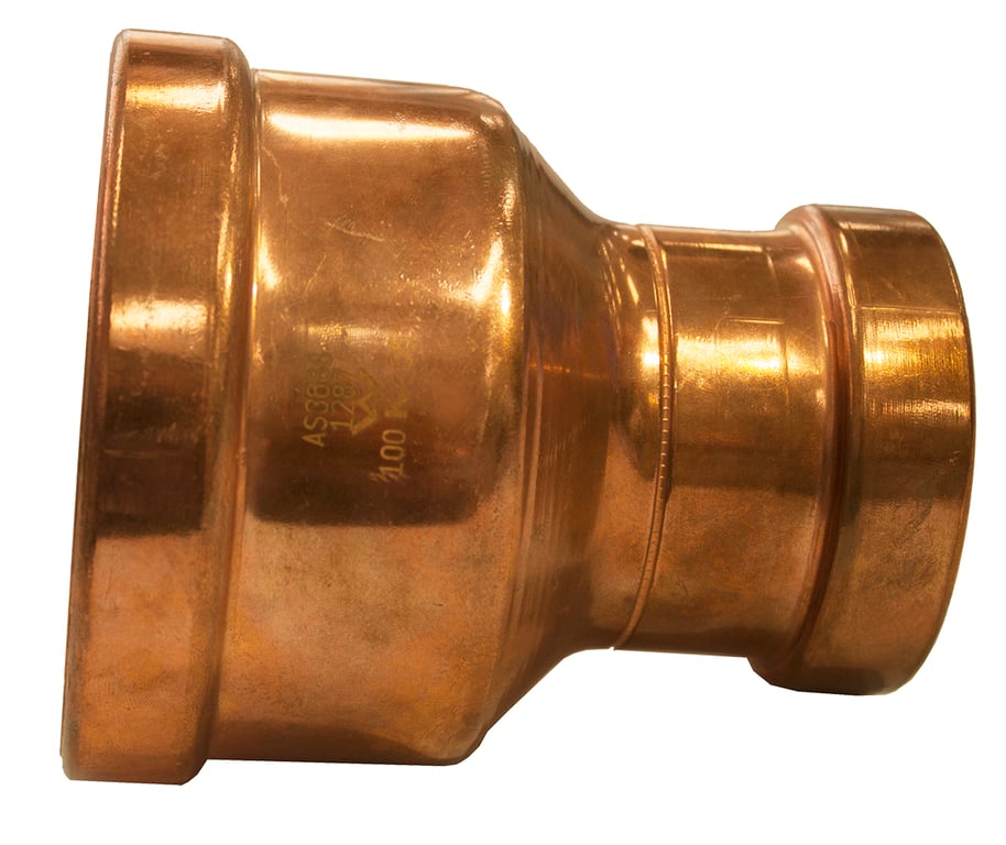 KemPress_XL_Cu_Reducer Image of KemPress ReducerConnector MMKembla Copper Large