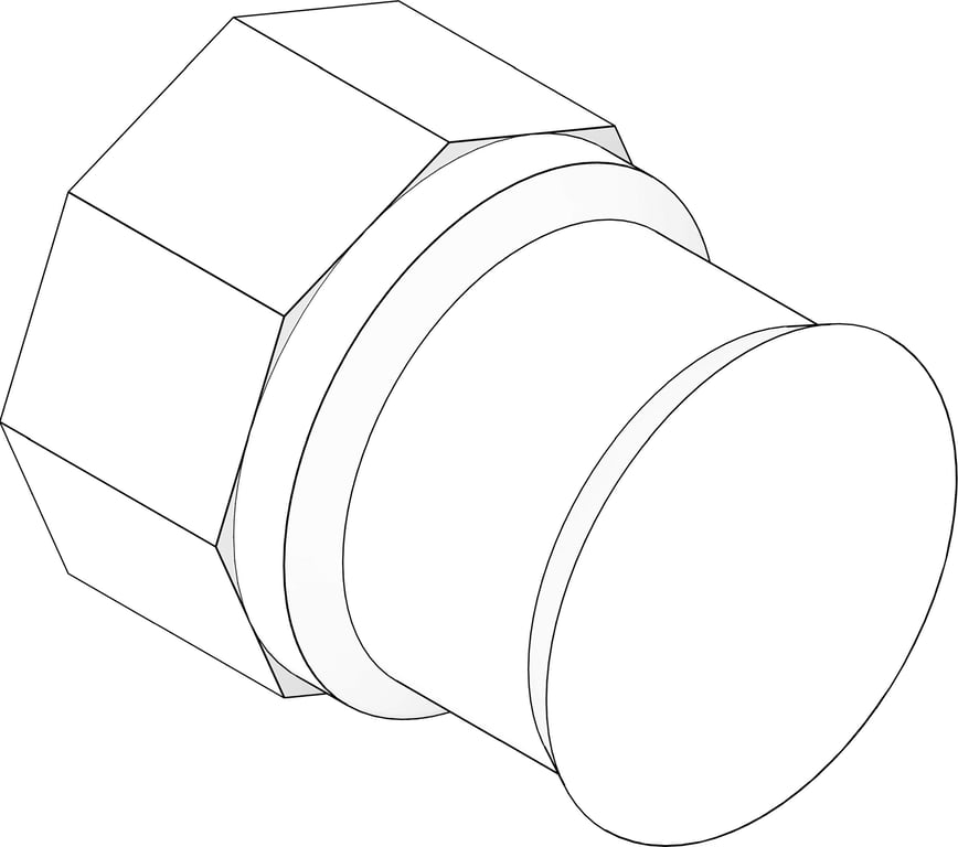 3D Documentation Image of KemPress LineAdaptor MMKembla CopperAlloy F