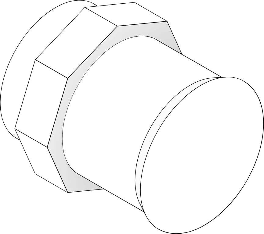 3D Documentation Image of KemPress LineAdaptor MMKembla CopperAlloy M