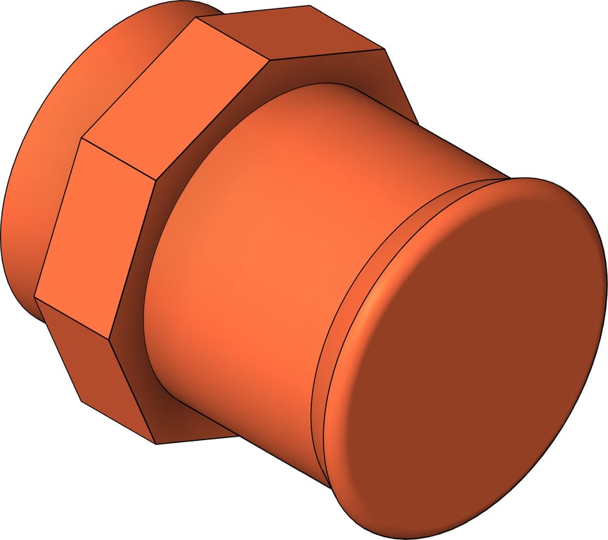 KemPress LineAdaptor MMKembla CopperAlloy M