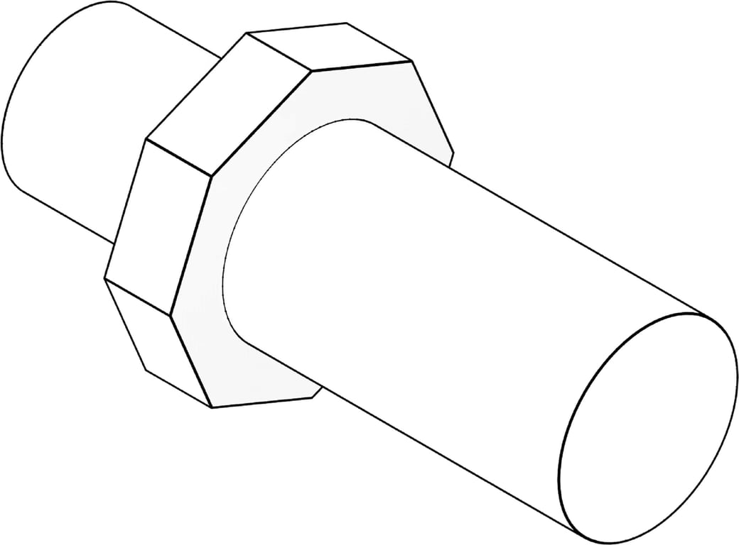 3D Documentation Image of KemPress PlugInAdaptor MMKembla CopperAlloy M