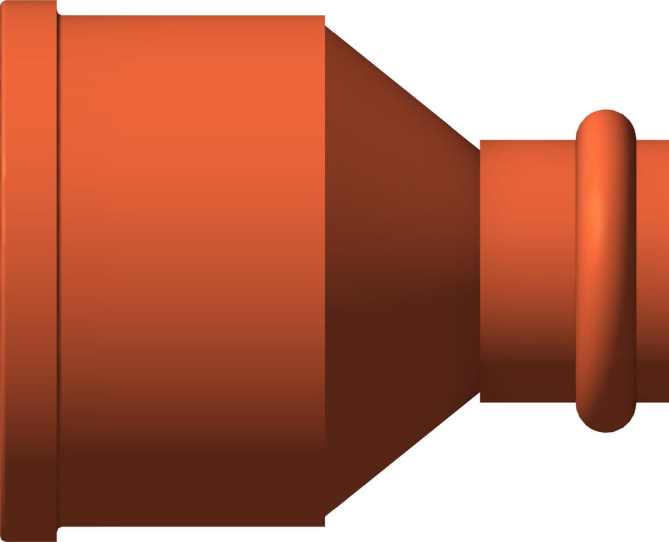 Front Image of KemPress ReducerConnector MMKembla Copper Large