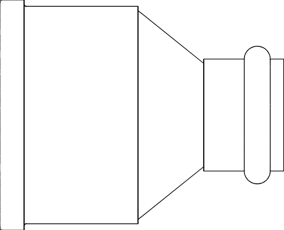 Plan Image of KemPress ReducerConnector MMKembla Copper Large