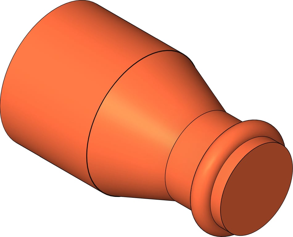 KemPress ReducerConnector MMKembla Copper M-F Large