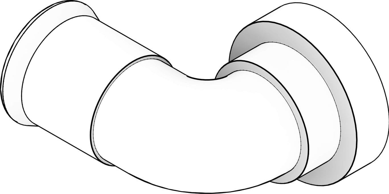 3D Documentation Image of KemPress ThreadedElbow MMKembla CopperAlloy F