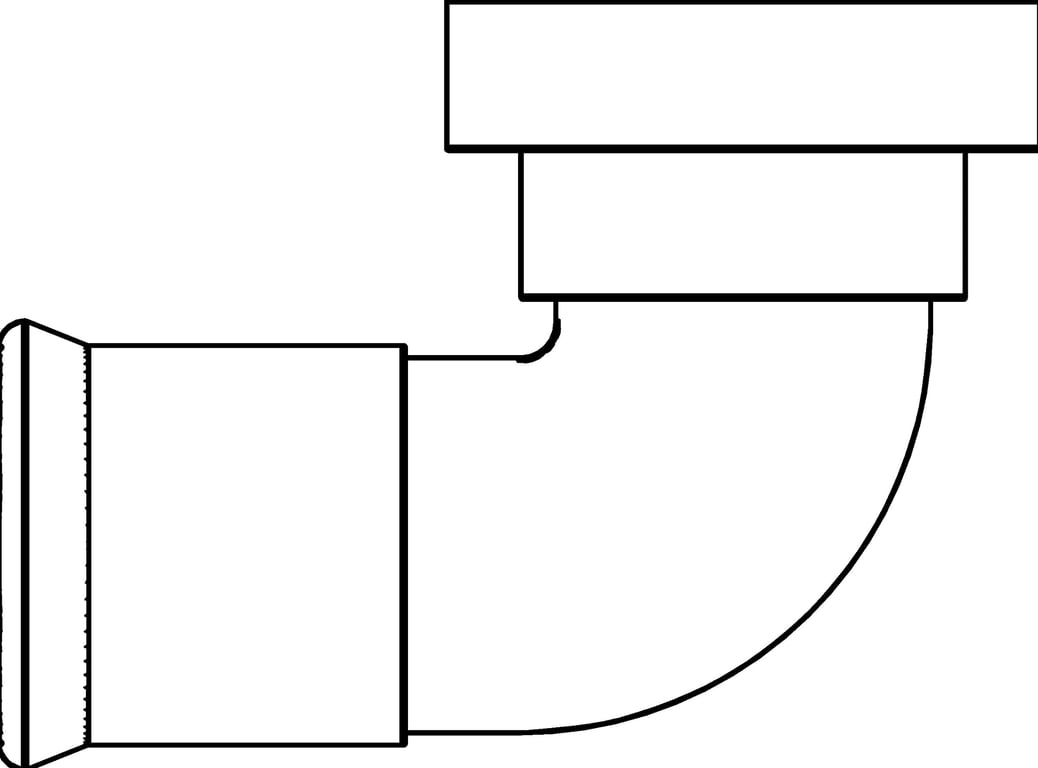 Plan Image of KemPress ThreadedElbow MMKembla CopperAlloy F