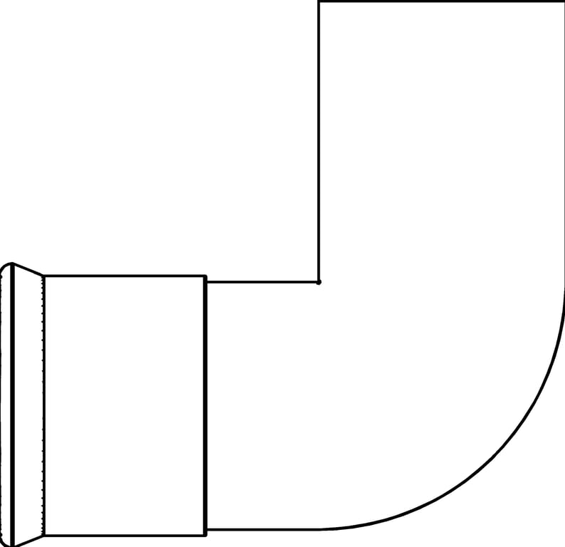 Plan Image of KemPress ThreadedElbow MMKembla CopperAlloy M