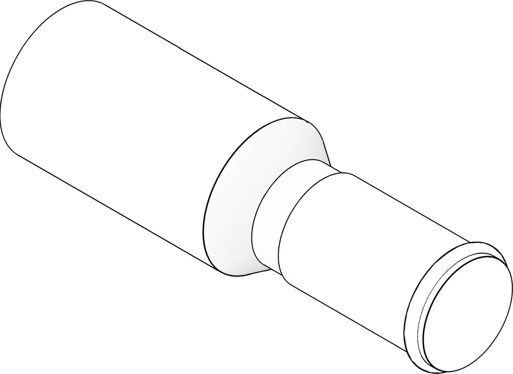 3D Documentation Image of KemPress Reducer MMKembla Stainless TubeEnd