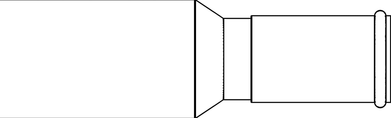 Plan Image of KemPress Reducer MMKembla Stainless TubeEnd