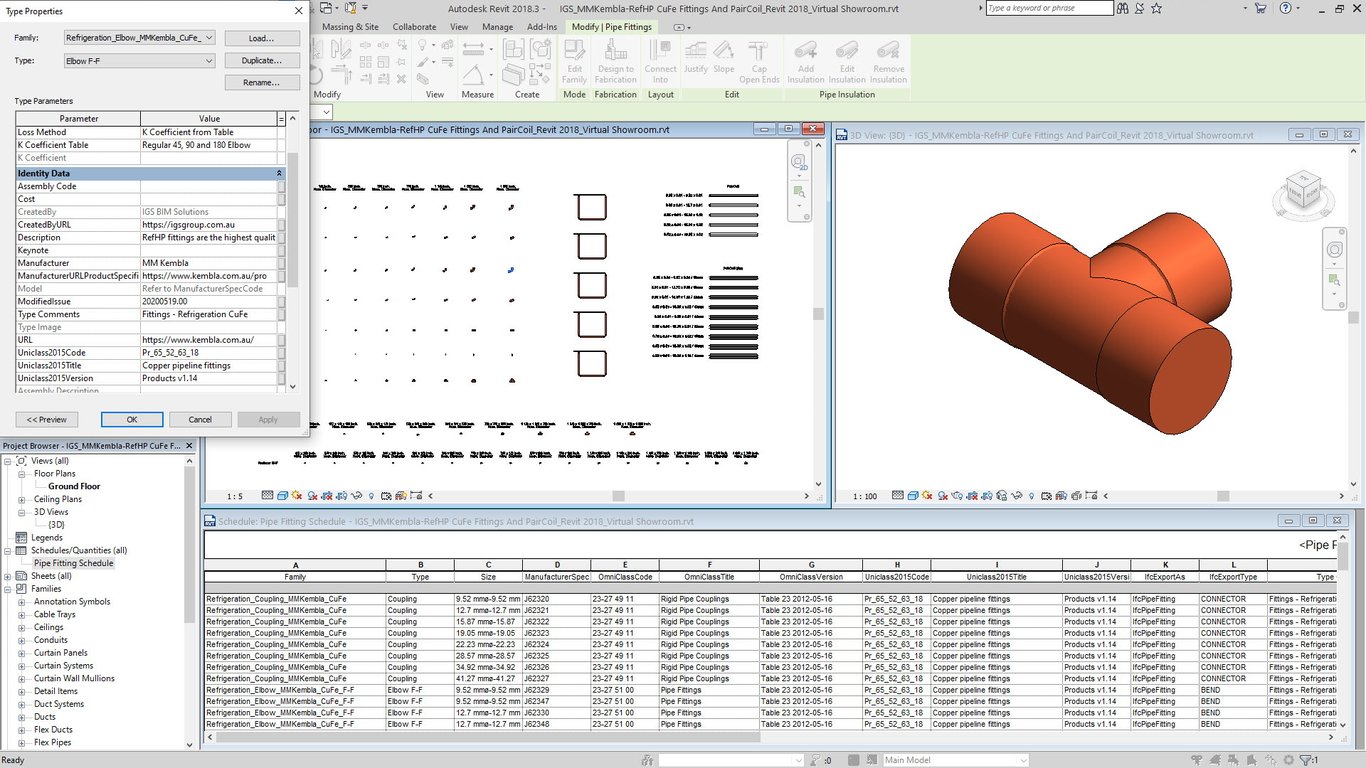 MMKembla-RefHP CuFe Fittings And PairCoil Virtual Showroom