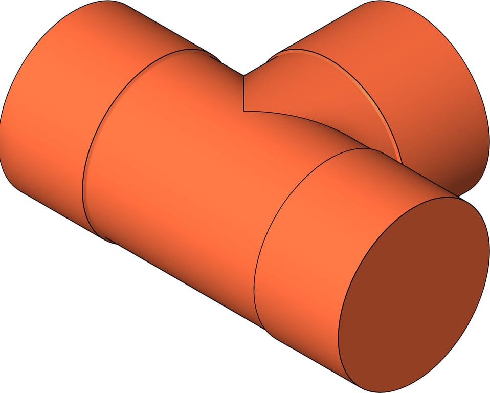 Image of Refrigeration TeeEqual MMKembla CuFe