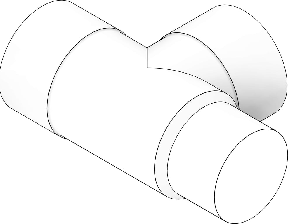 3D Documentation Image of Refrigeration TeeReducing MMKembla CuFe