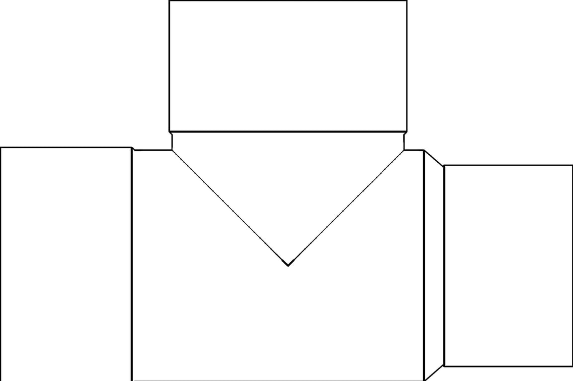 Plan Image of Refrigeration TeeReducing MMKembla CuFe