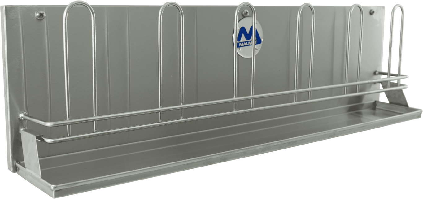 BR6WT Malmet R1 Image of Rack WallMount Malmet Bedpans