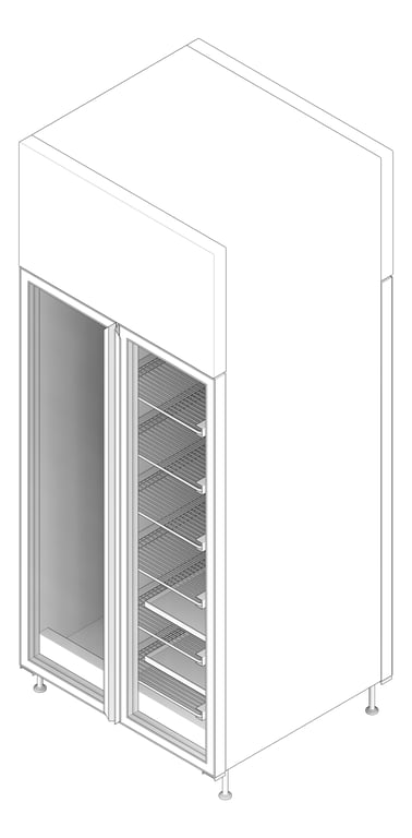 3D Documentation Image of Cabinet Drying Malmet PassThrough