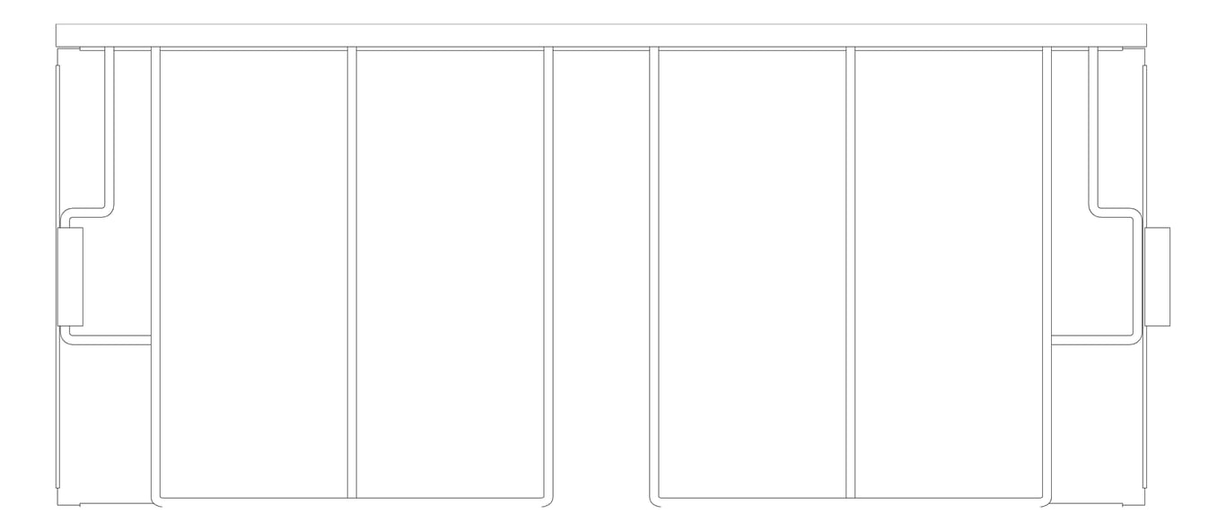 Plan Image of Rack WallMount Malmet Basin Bowl 2Tier