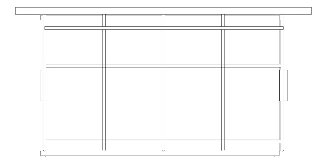 Plan Image of Rack WallMount Malmet Bedpans