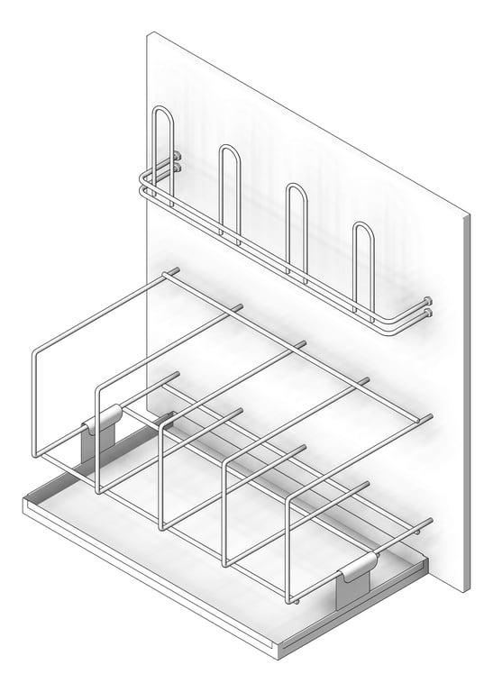 Navigate to Rack WallMount Malmet Combination