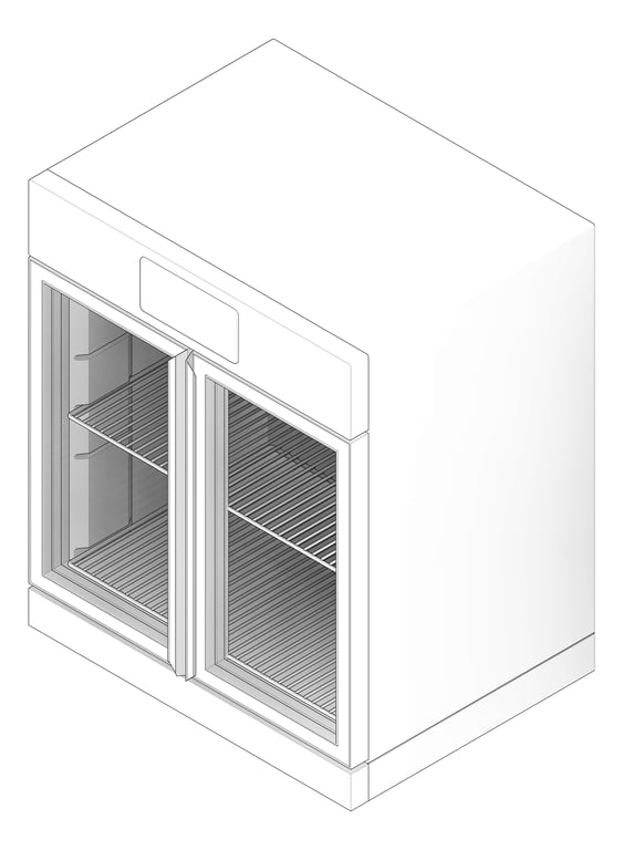 3D Documentation Image of Cabinet Warming Malmet Blanket 210L