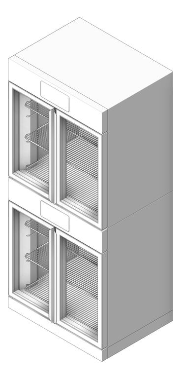 Image of Cabinet Warming Malmet Combination 210L