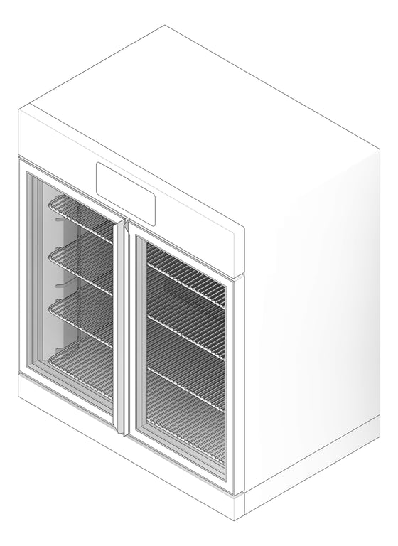 3D Documentation Image of Cabinet Warming Malmet Fluid 260L