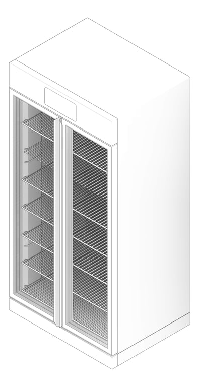 3D Documentation Image of Cabinet Warming Malmet Fluid 420L