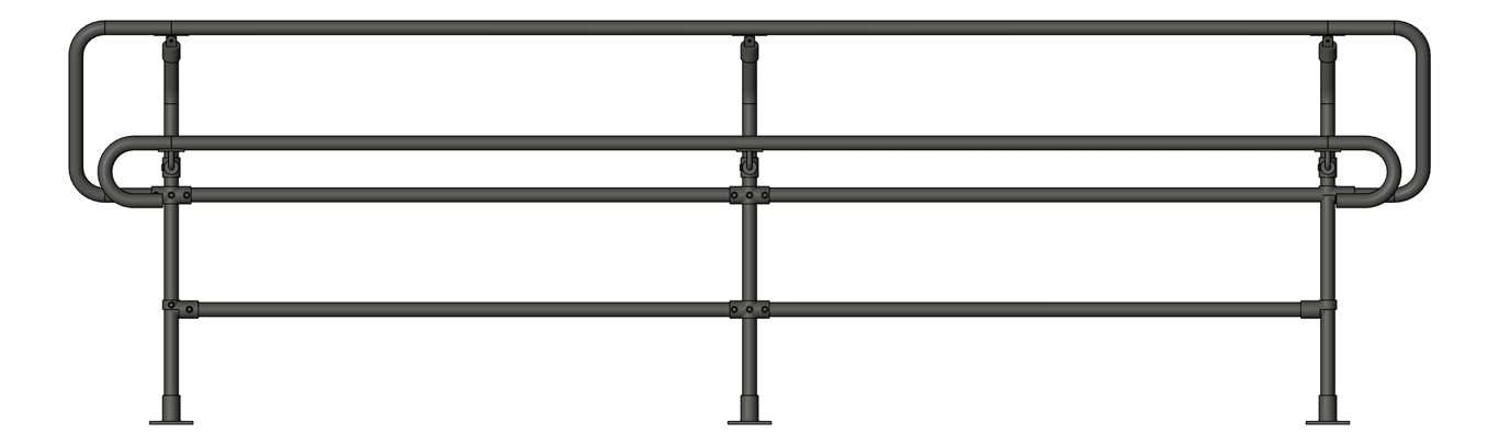 Front Image of Barrier Bicycle Moddex Bikesafe
