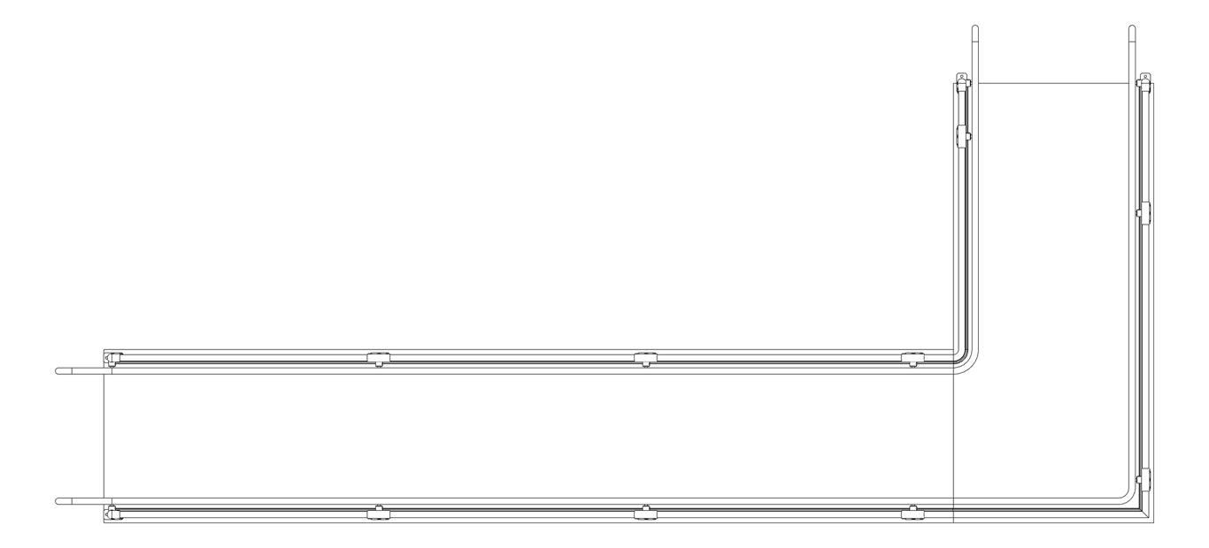 Plan Image of Balustrade Commercial Moddex Conectabal