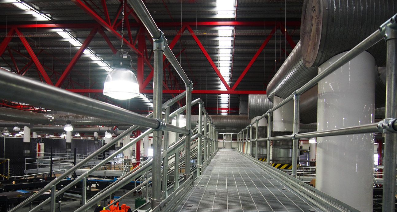 Tuffrail-Industrial-Handrails-Mezzanines-Plaftorms-Walkways1 Image of Handrail Industrial Moddex Tuffrail
