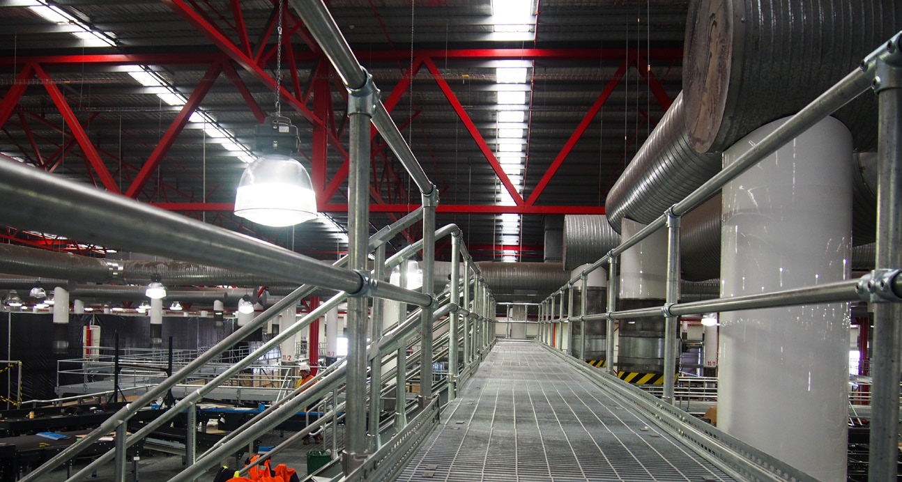 Tuffrail-Industrial-Handrails-Mezzanines-Plaftorms-Walkways1 Image of Moddex - Tuffrail