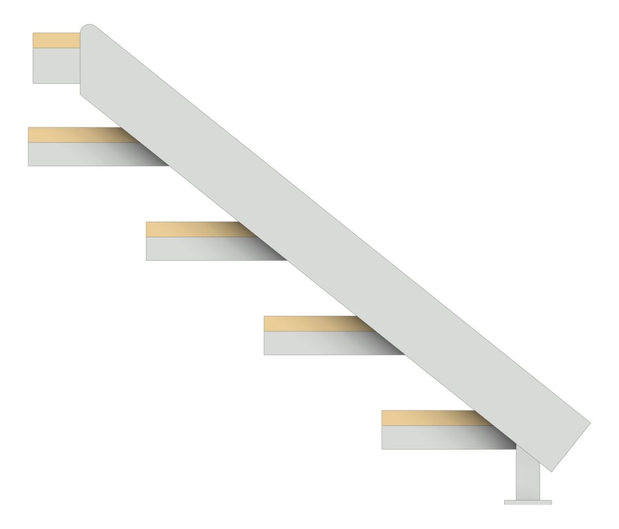 Front Image of Module Stair Moddex Ezibilt