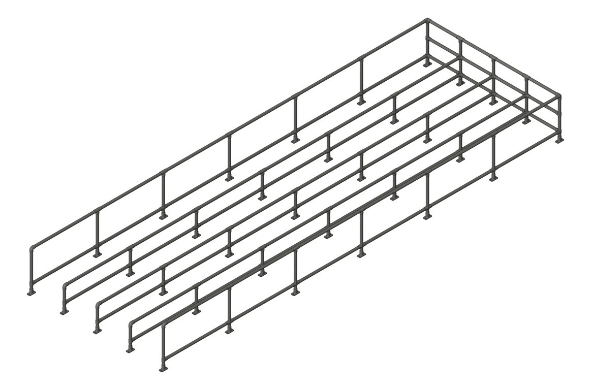 Image of TrolleyBay Moddex Ezibilt MultiBayCorral