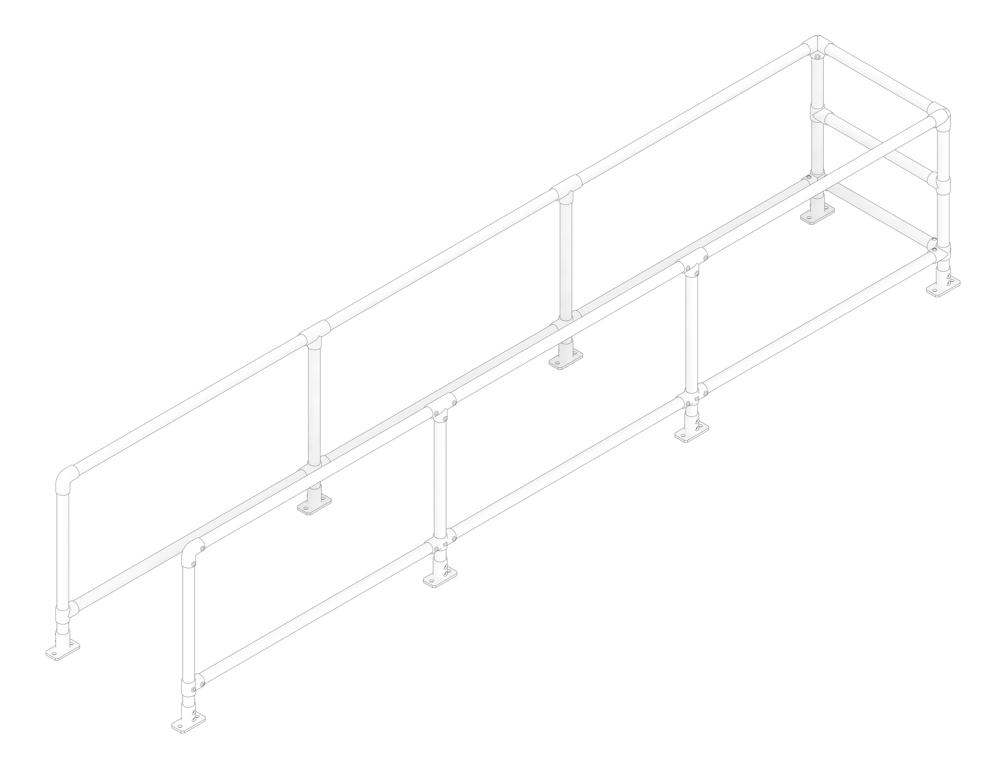 3D Documentation Image of TrolleyBay Moddex Ezibilt SingleBay