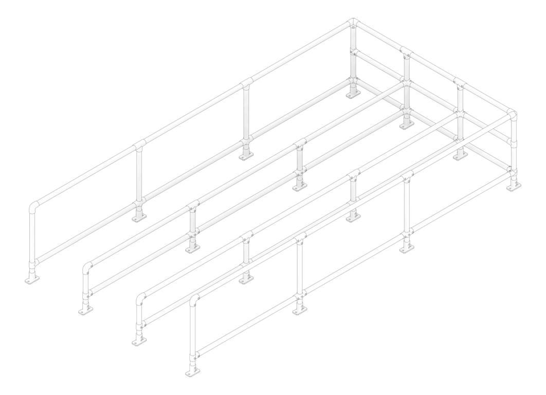 3D Documentation Image of TrolleyBay Moddex Ezibilt TripleBay