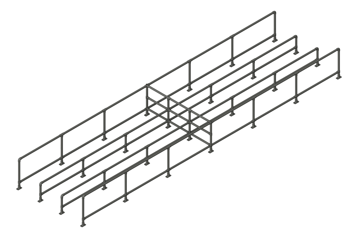 Navigate to TrolleyBay Moddex Ezibilt TripleBay BackToBack