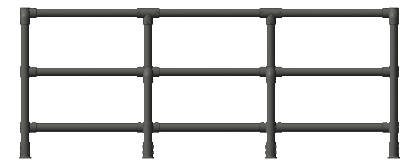 Front Image of TrolleyBay Moddex Ezibilt TripleBay BackToBack