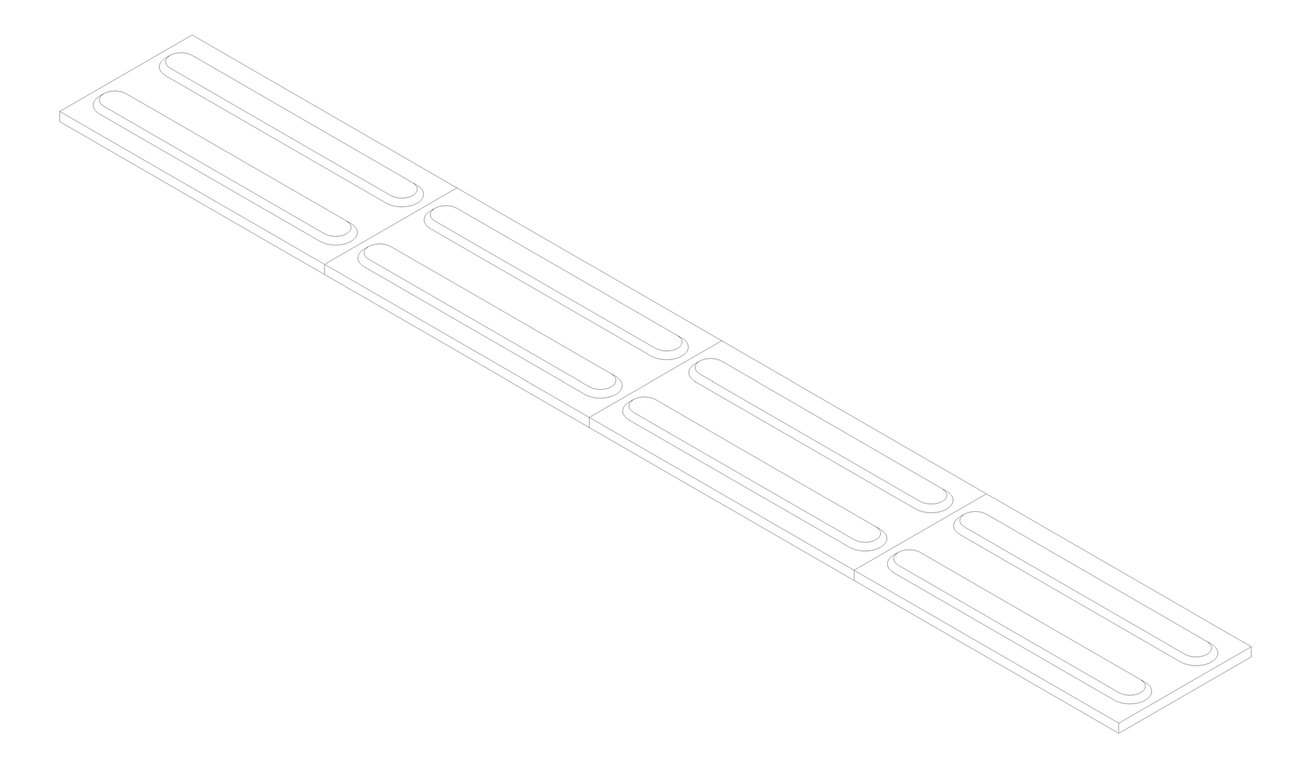 3D Documentation Image of TactileIndicator Moddex Intac Directional Multiples