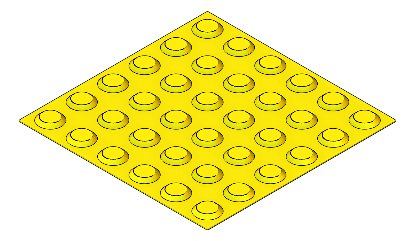 Image of TactileIndicator Moddex Intac Hazard