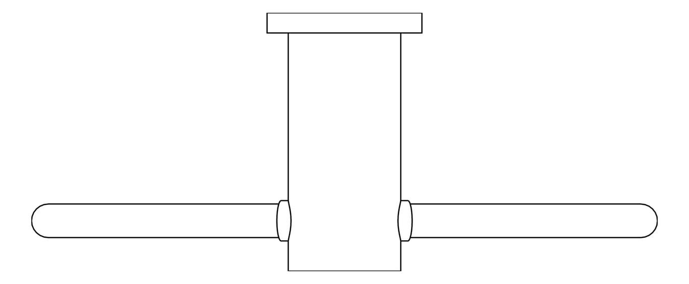 Plan Image of TowelRing SurfaceMount Nero Mecca Hand