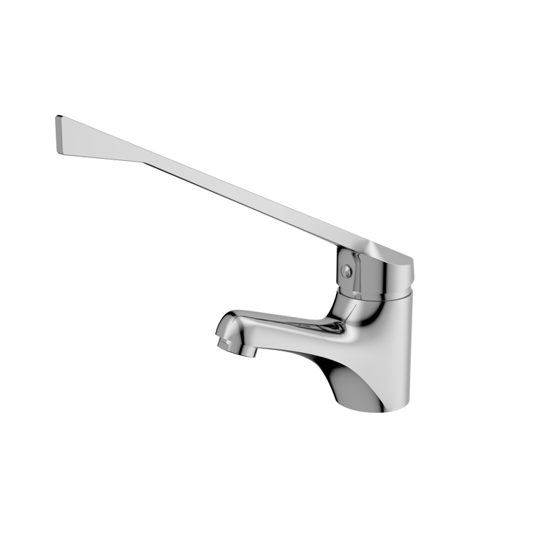 NR110001eCH image 1 Image of Mixer Basin Nero ClassicCare ExtendedHandle
