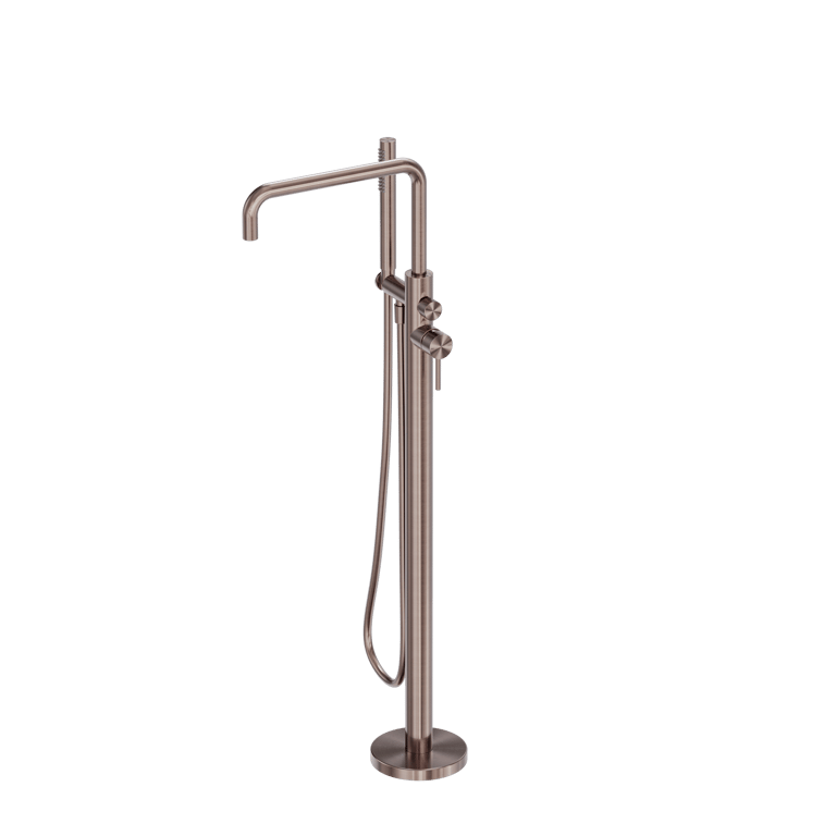 NR162203a02BZ image 1 Image of Mixer Freestanding Nero Zen