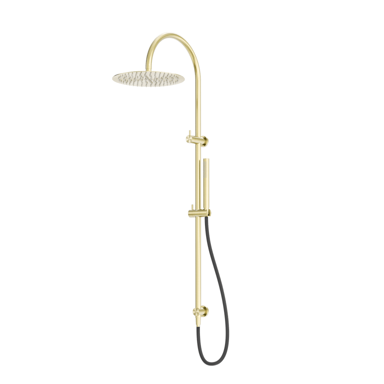 NR162205C01BG image 1 Image of Shower Twin Nero Zen OutdoorHose