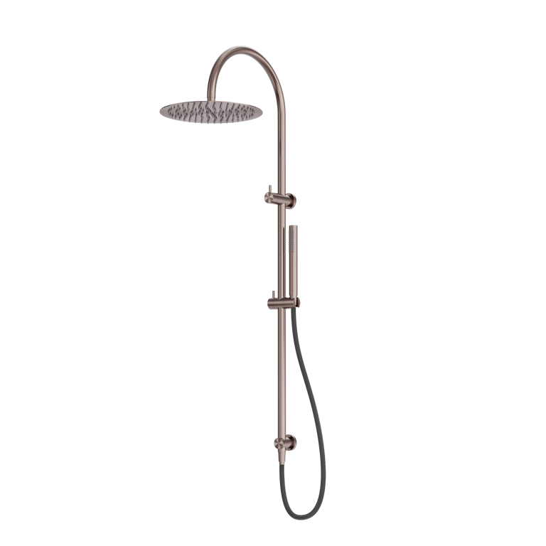 NR162205C01BZ image 1 Image of Shower Twin Nero Zen OutdoorHose